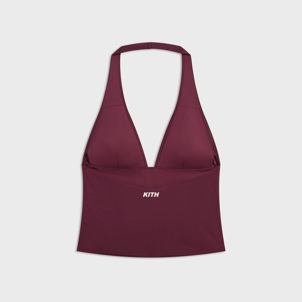 Kith Women Studio Halsey Halter Plunge Tank - Essence - PH