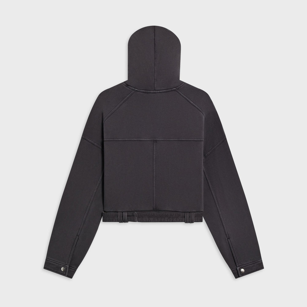 Kith Women Elvina Moto Hoodie - Black - PH