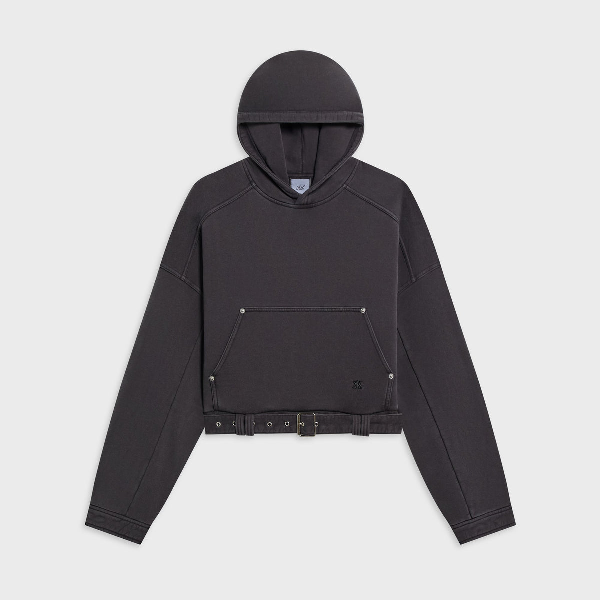 Kith Women Elvina Moto Hoodie - Black - PH