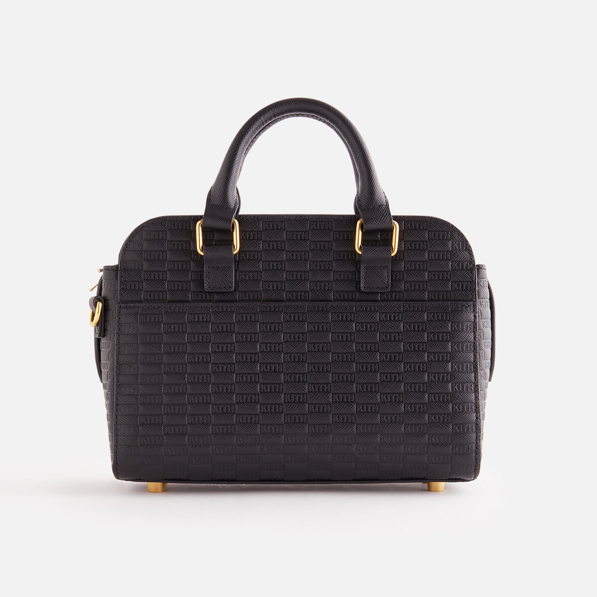 Kith Women Monogram Mini Document Bag - Black