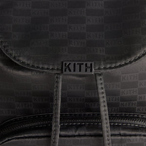 Kith Women Monogram Nylon Mini Backpack - Black