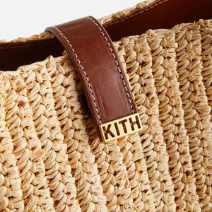 Kith Women Raffia Tote Bag - Sandcastle