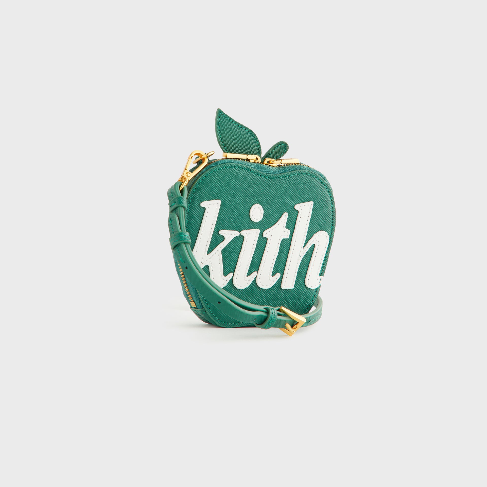 Kith Women Leather Apple Pouch - Newt