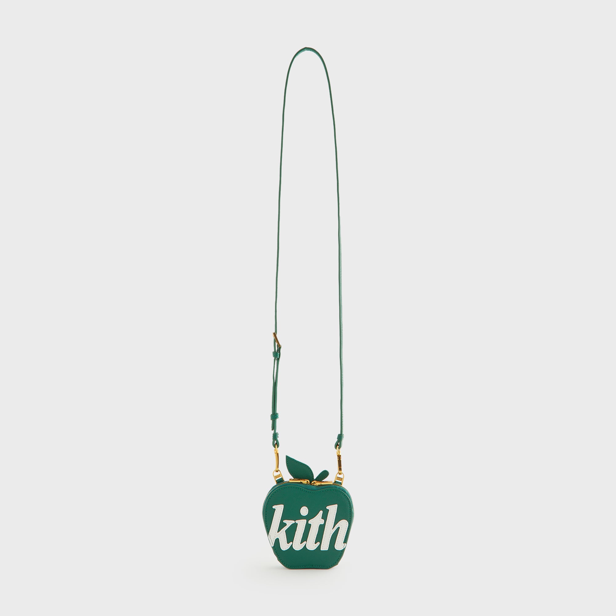 ★25SS★Kith Women Leather Apple Pouch Kith Women Leather Apple Pouch - Newt