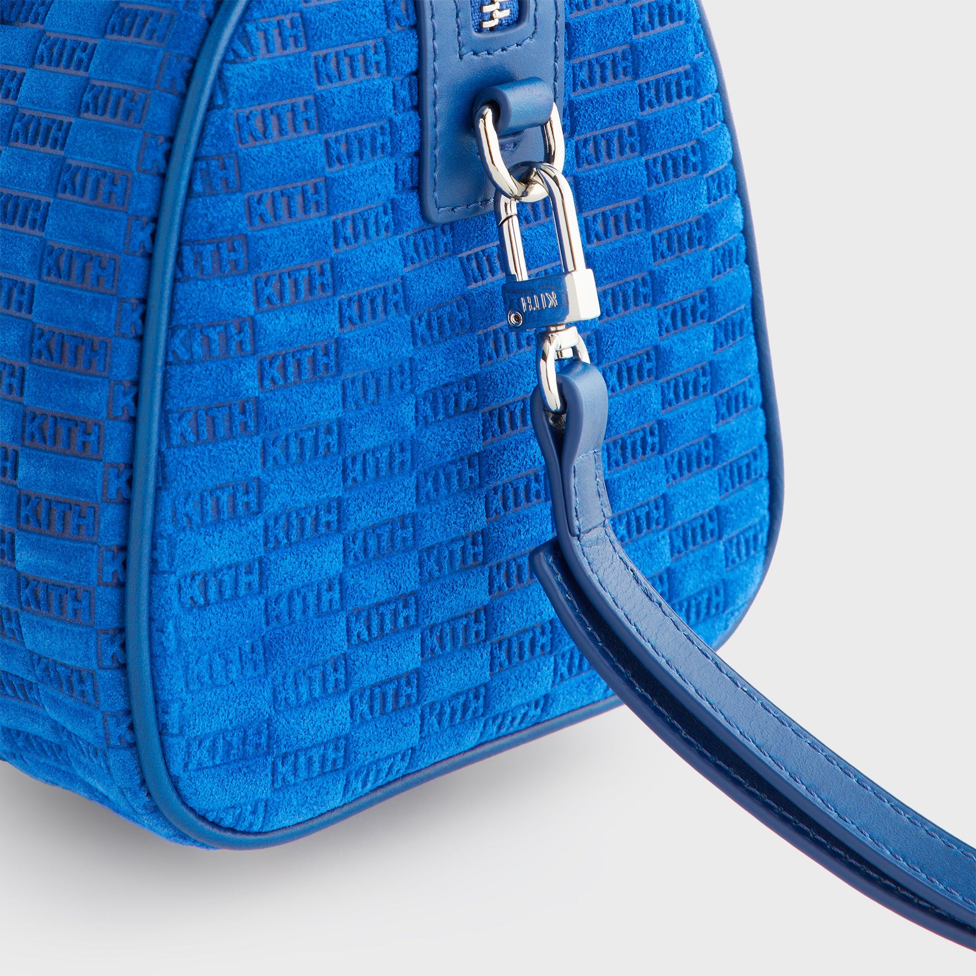 Kith Women Suede Monogram Harlowe Bag - Lake