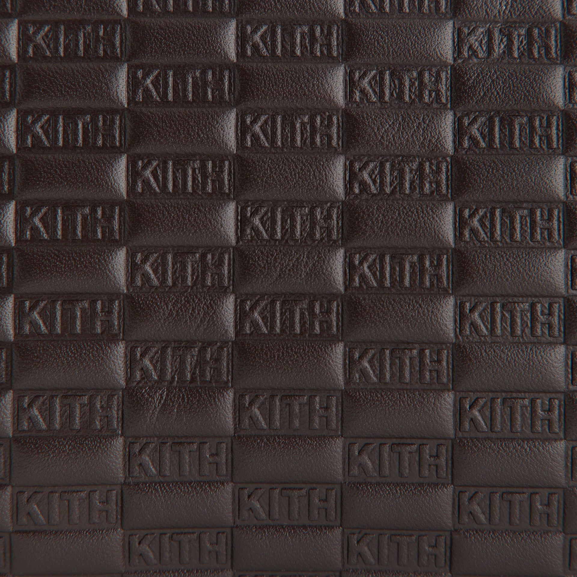 Kith Women Leather Monogram Smooth Harlowe Bag - Ganache