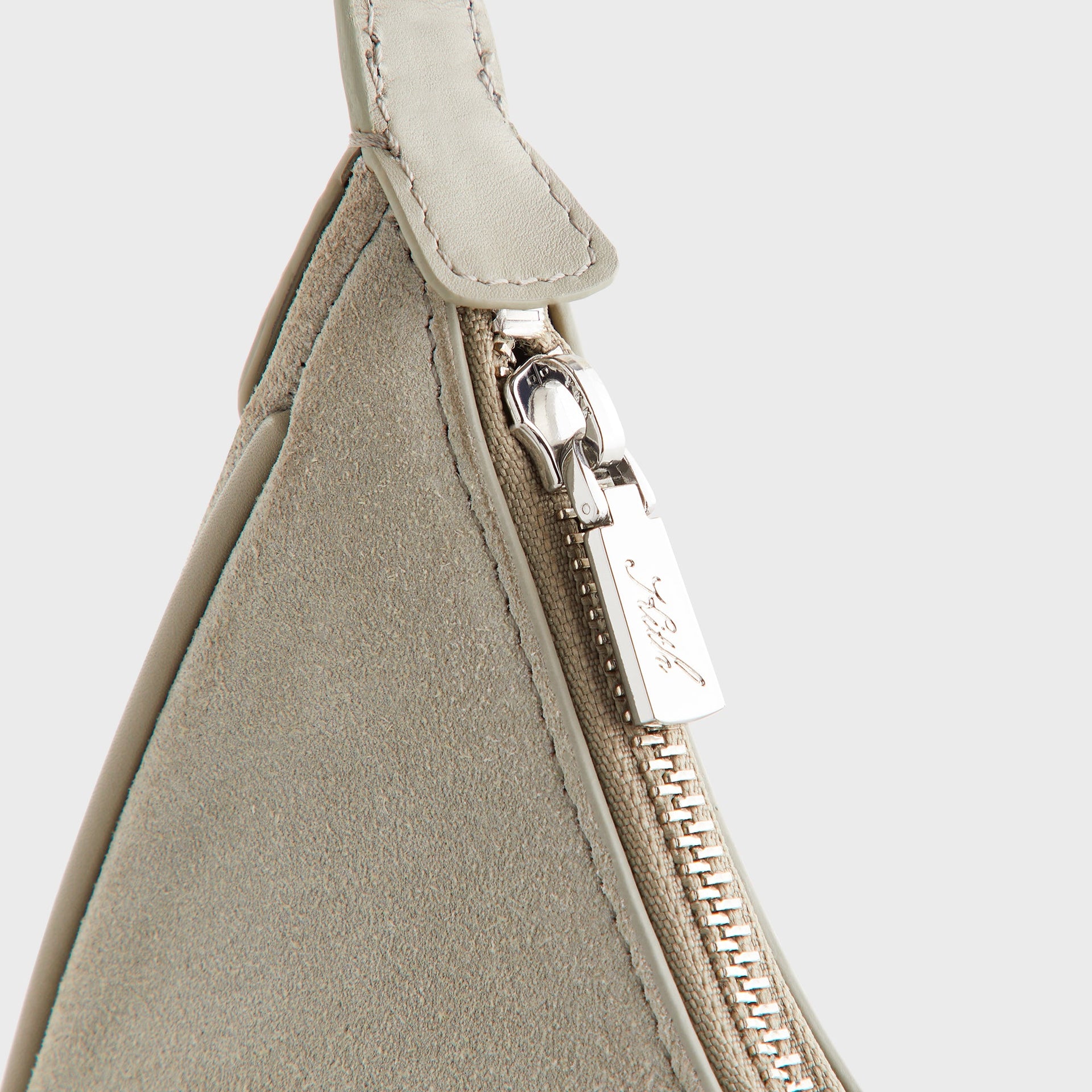 Kith Women Imana Suede Mix Crescent Shoulder Bag - Sandy Taupe