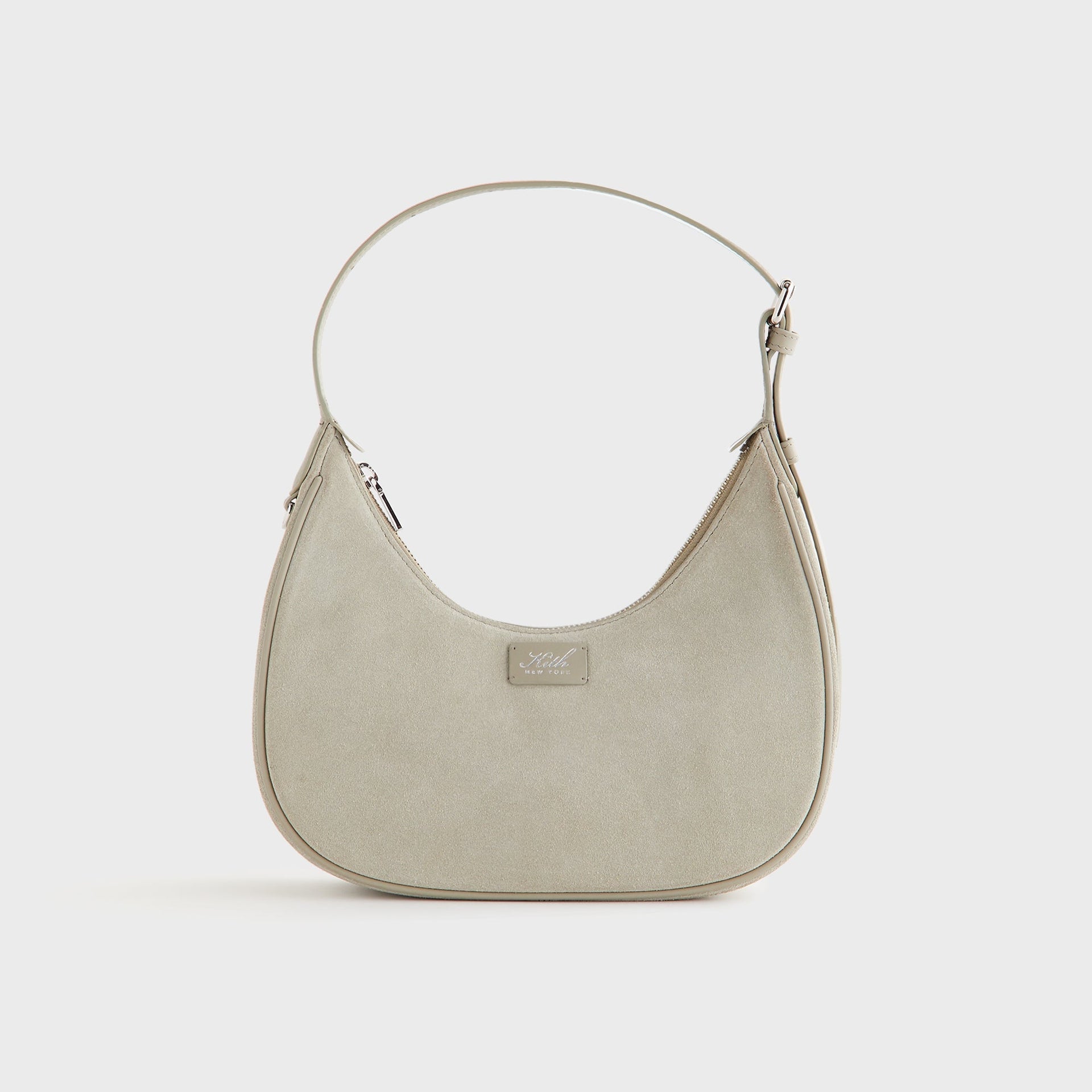 Kith Women Imana Suede Mix Crescent Shoulder Bag - Sandy Taupe - PH