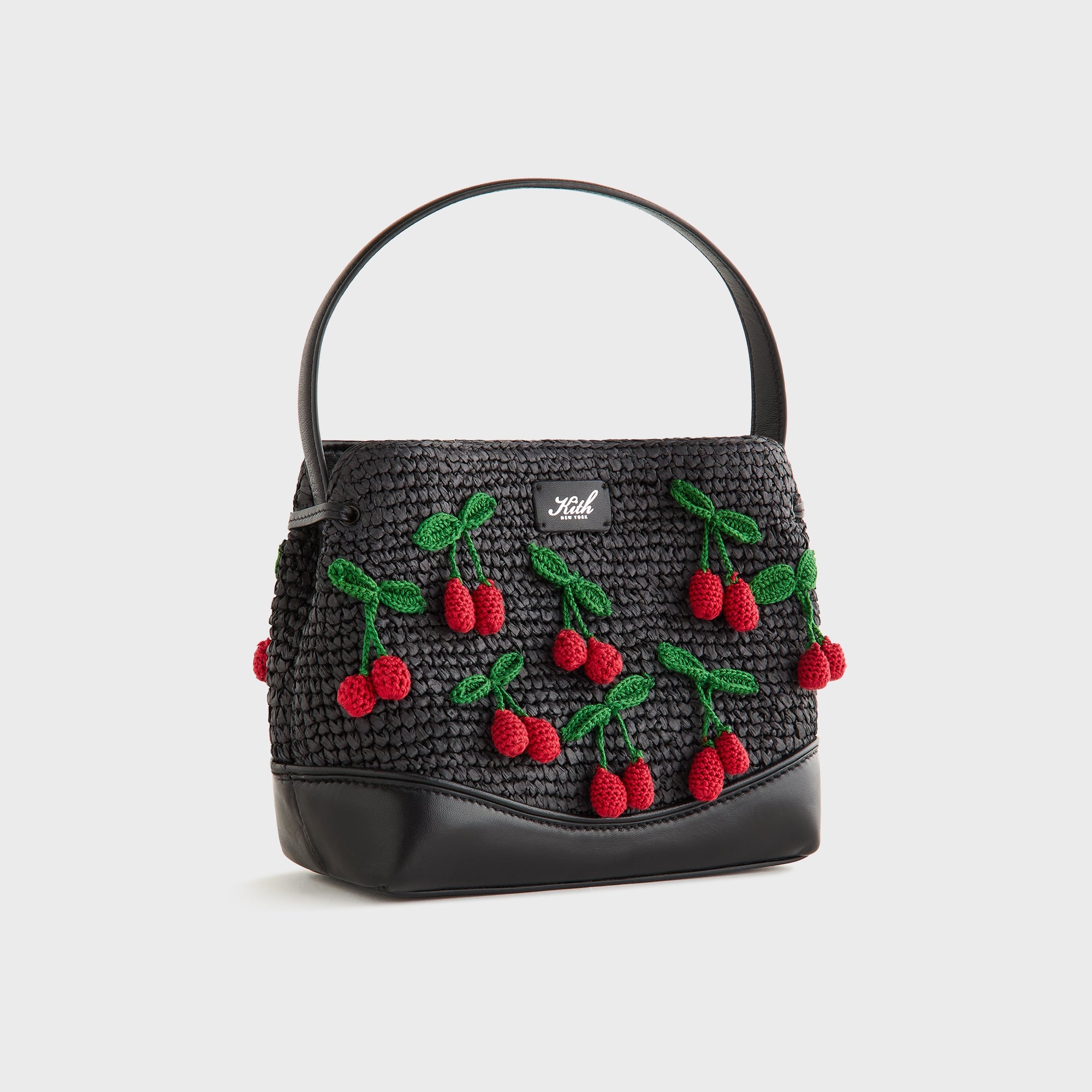 Kith Women Cherry Raffia Mini Katie - Black