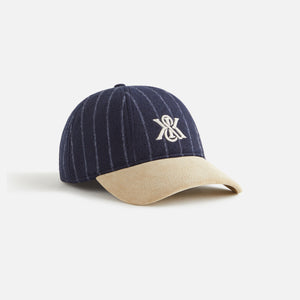 Kith Women Richards Pinstripe Wool Cricket Cap - Nocturnal