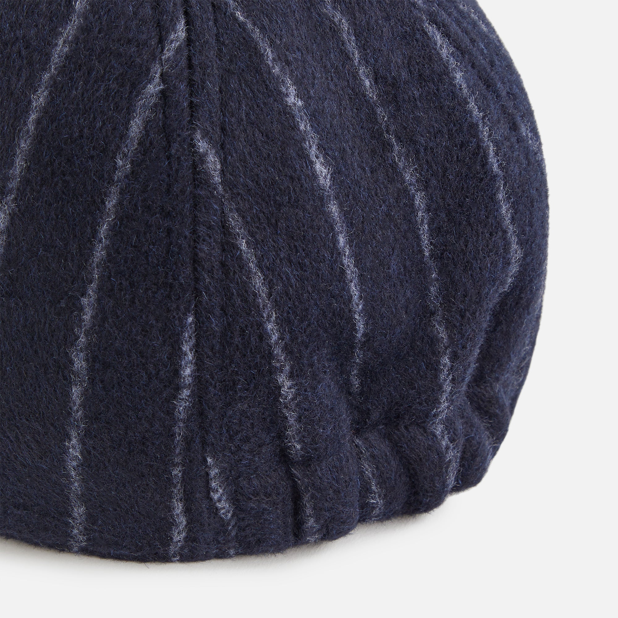 TurismoShops Women Richards Pinstripe Wool Cricket Cap