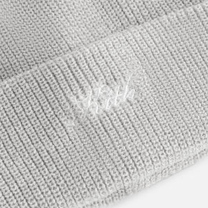 Kith Women Script Classic Beanie - Light Heather Grey