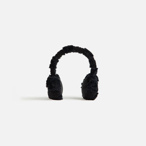 Kith Women Monogram Sherpa Ear Muff - Black