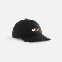 Kith Women GT Logo Nylon Low Pinch Crown Cap - Black