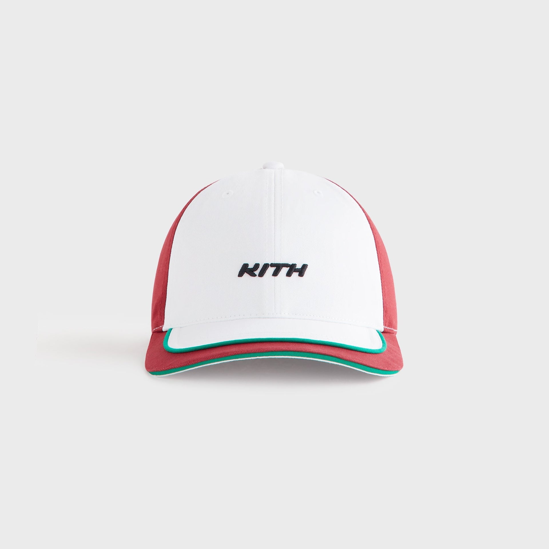 Kith Women Pieced Cotton Twill Cap - White PH