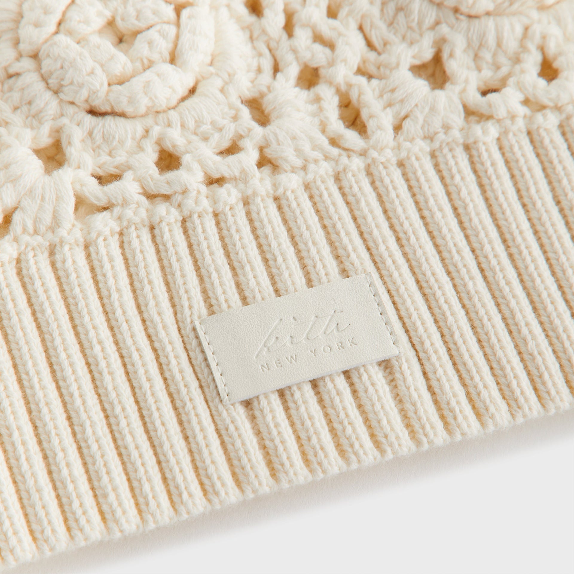 Lisa for Kith Women Lace Crochet Balaclava - Sandrift - PH