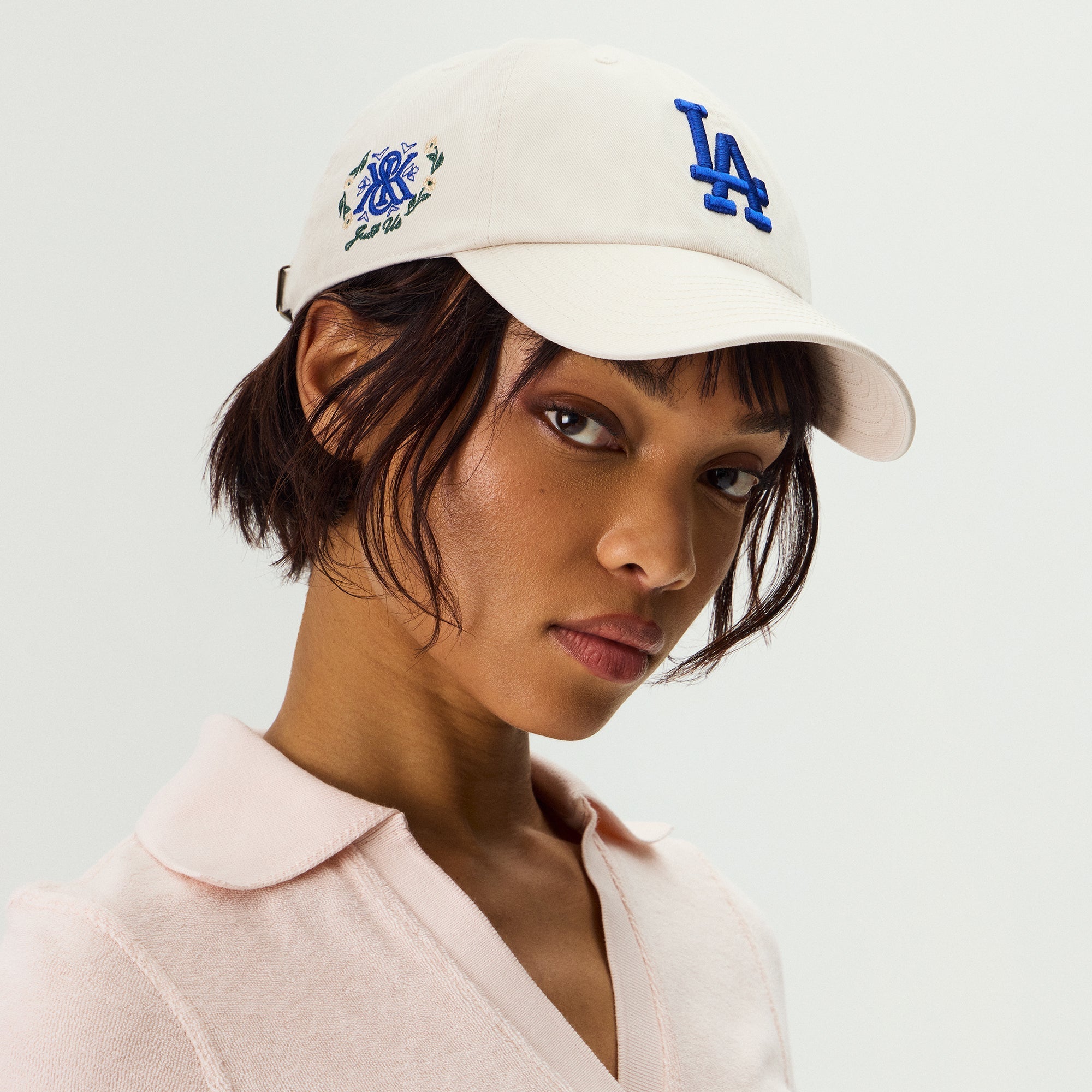 Kith Women & '47 for the Los Angeles Dodgers Clean Up Classic Cap - Sa