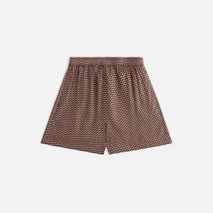 Kith Women Rayne Monogram Silk Short - Canvas