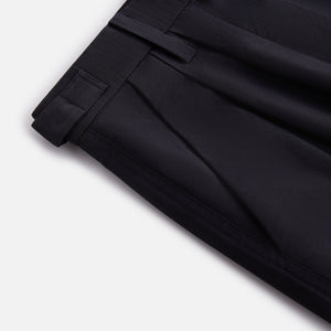 UrlfreezeShops Women Riley Nylon Faille Trouser - Black