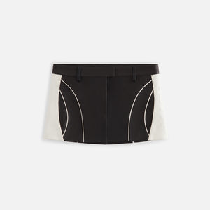 Kith Women Ren Leather Mini Skirt - Black