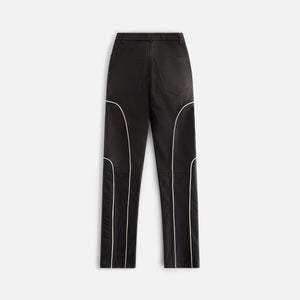 Kith Women Evren Moto Leather Pant - Black