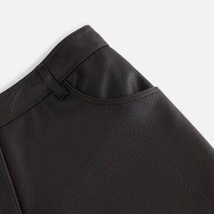 UrlfreezeShops Women Evren Moto Leather Pant - Black