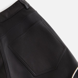UrlfreezeShops Women Evren Moto Leather Pant - Black