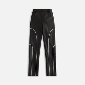 Kith Women Evren Moto Leather Pant - Black