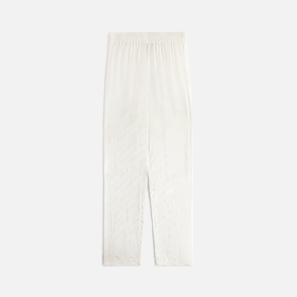 Kith Women Ida Autograph Monogram Silk Pant Nano