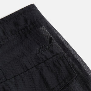 Kith Women Nuru Sheer Parachute Pant - Black