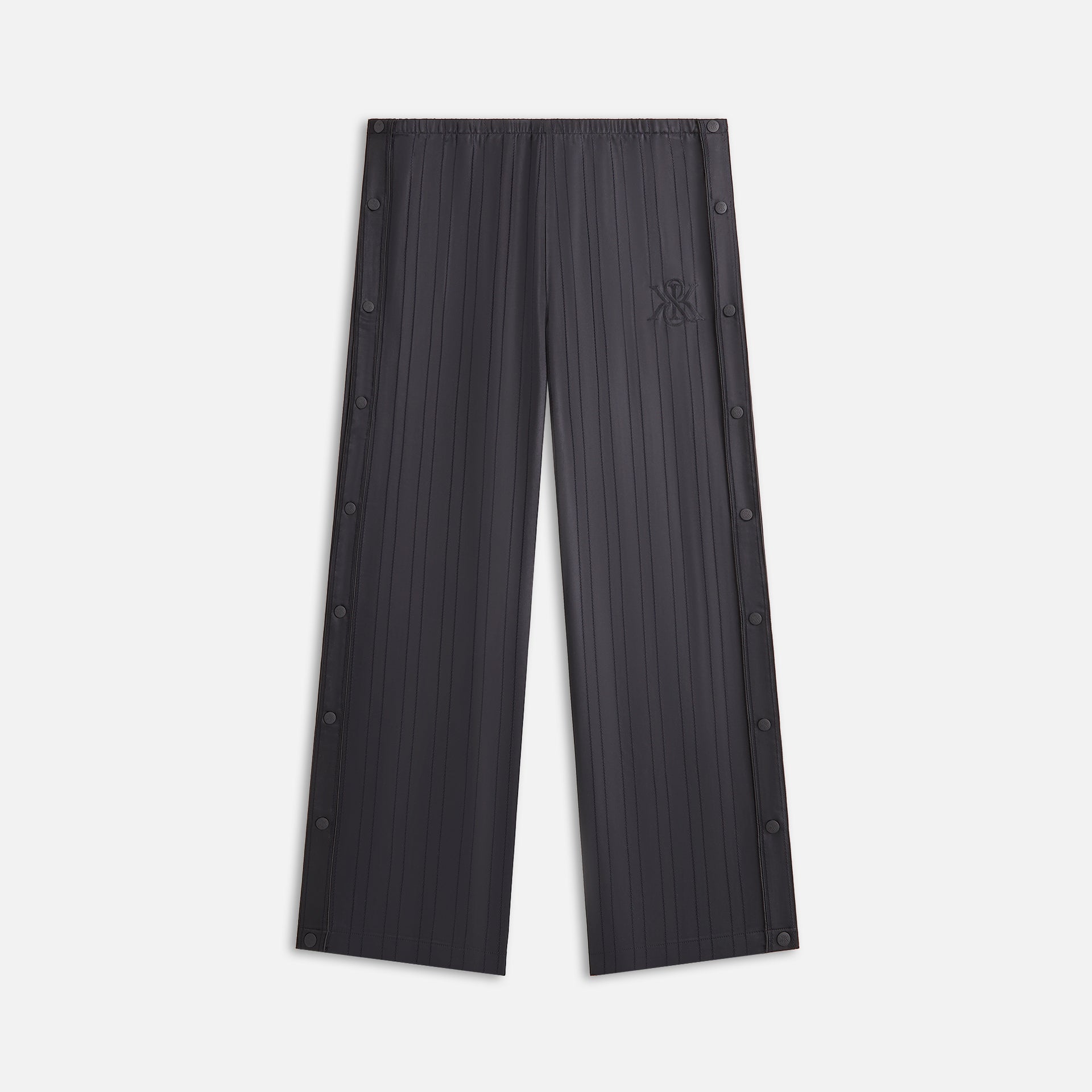 UrlfreezeShops Women Florin Satin Tearaway Pant - Black