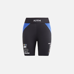 Kith Women Lana Panelled Biker Short - Black