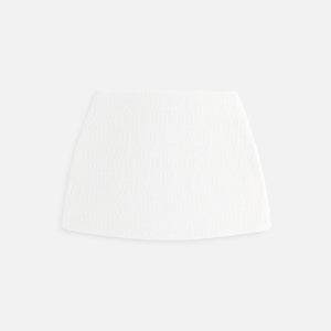 Kith Women Vera Monogram Towel Skirt - White