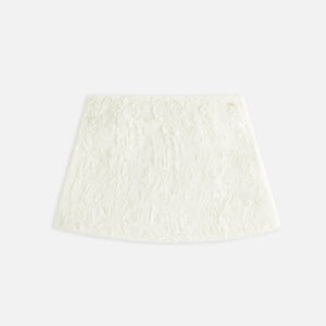 Kith Women Ashtyn Cowlick Fur Mini Skirt - Sandrift