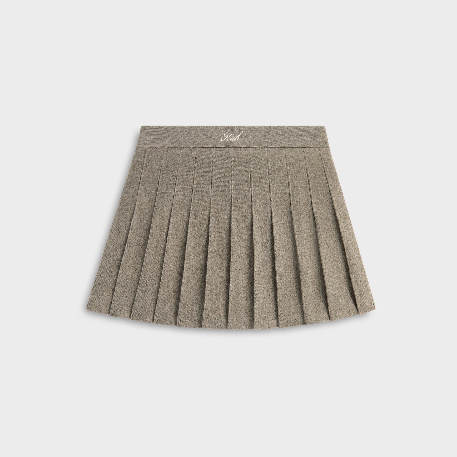 Kith Women Hana Pleated Sweater Skort - Graphite - PH