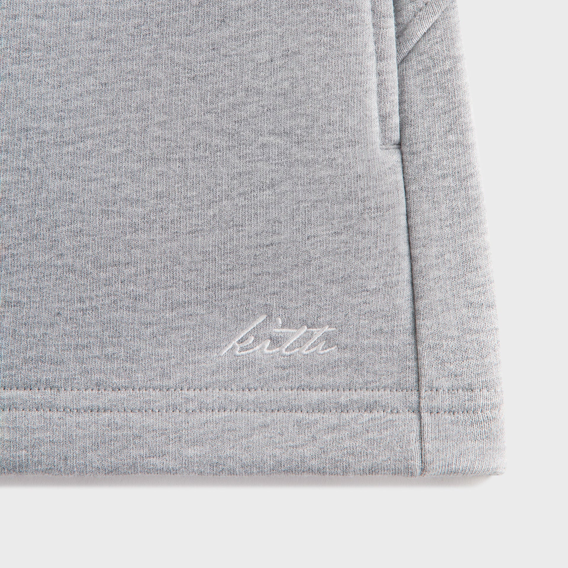 Kith Women Lorah Micro Sweatshort - Cool Heather Grey