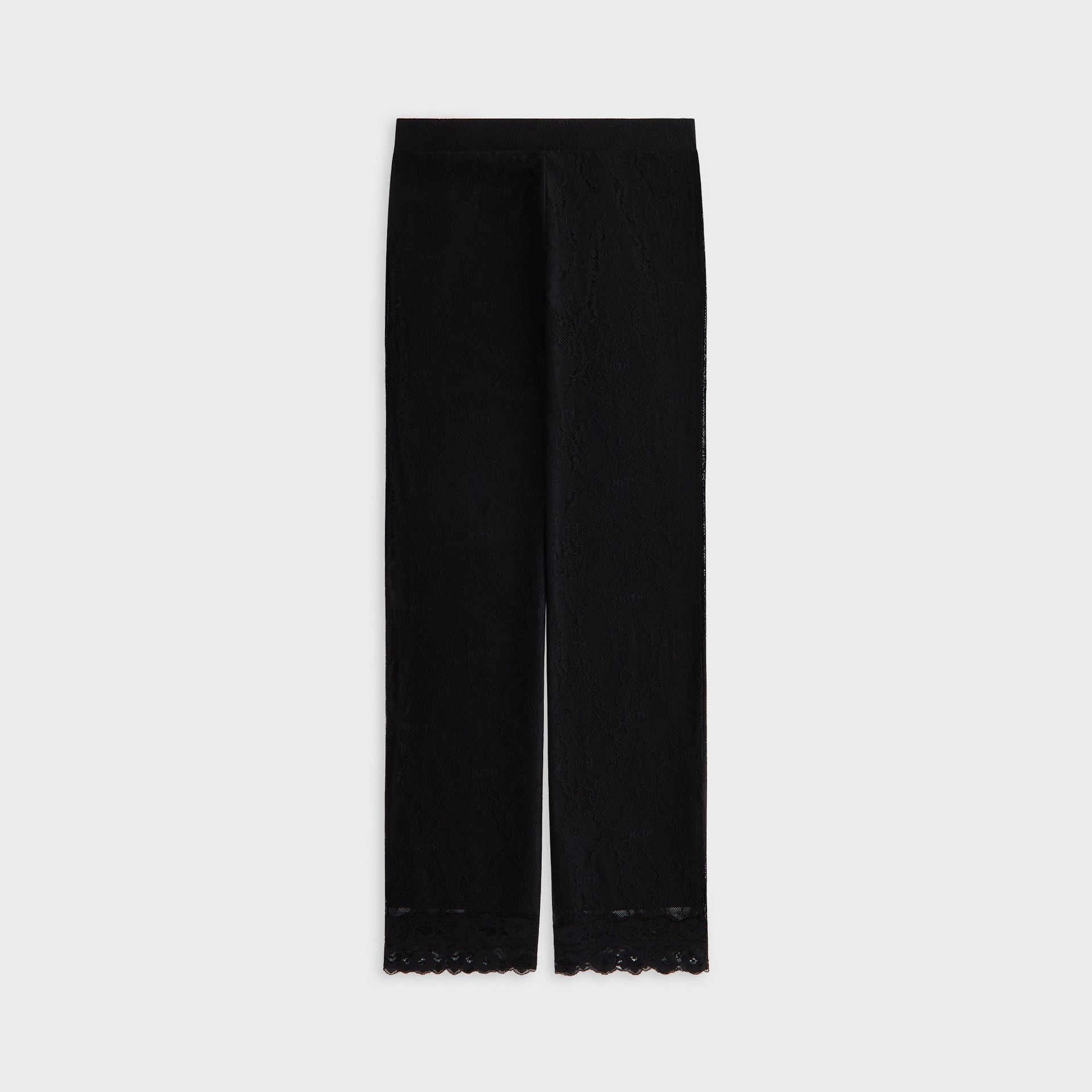 Lisa for Kith Women Elise Lace Low Rise Pant - Black - PH