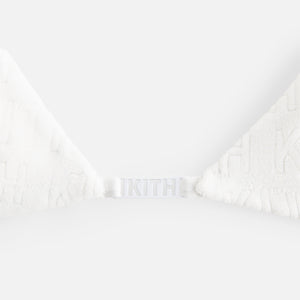 Kith Women Talia II Monogram Towel Tie Top - White