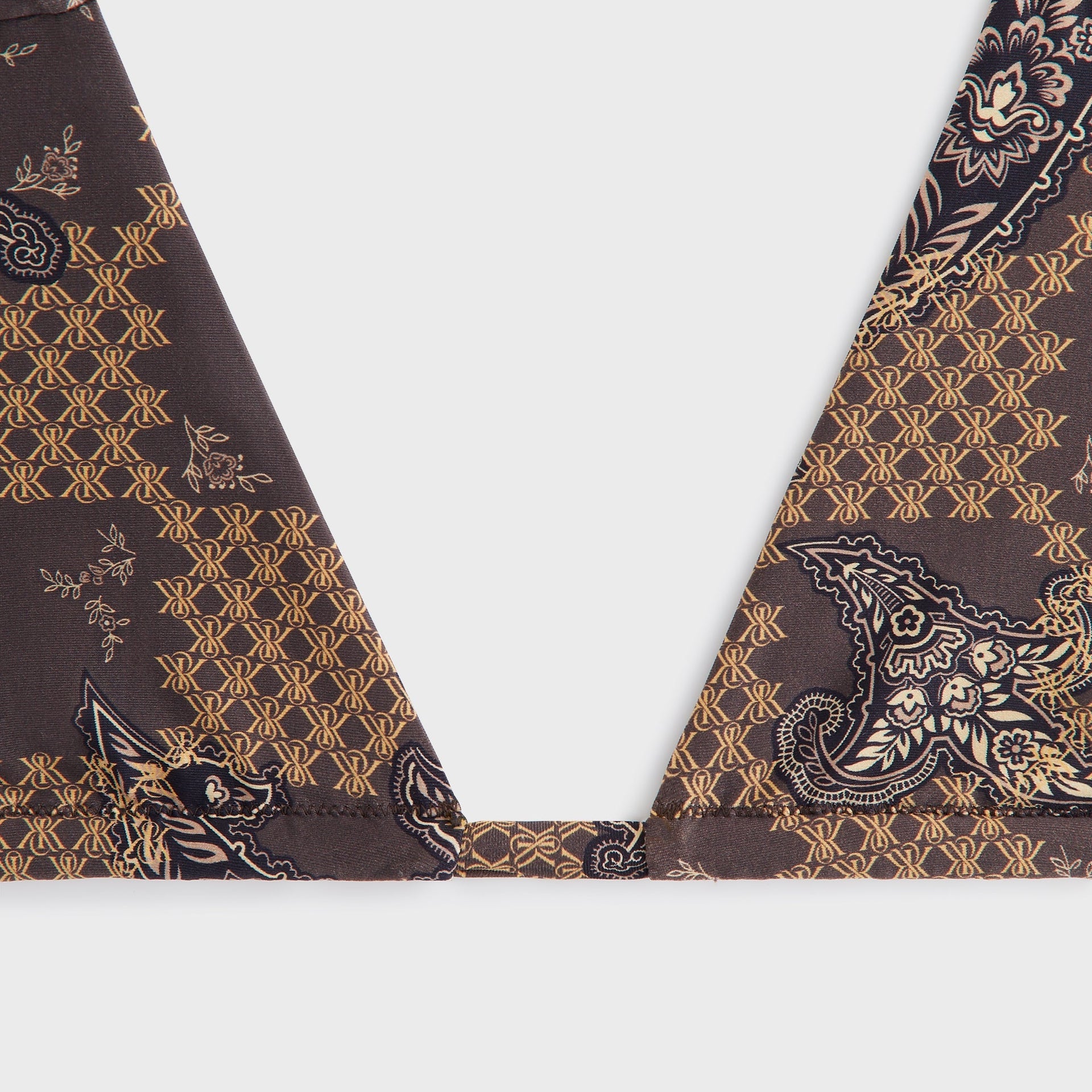 Kith Women Kenna Crest Paisley Tie Top - Brew PH