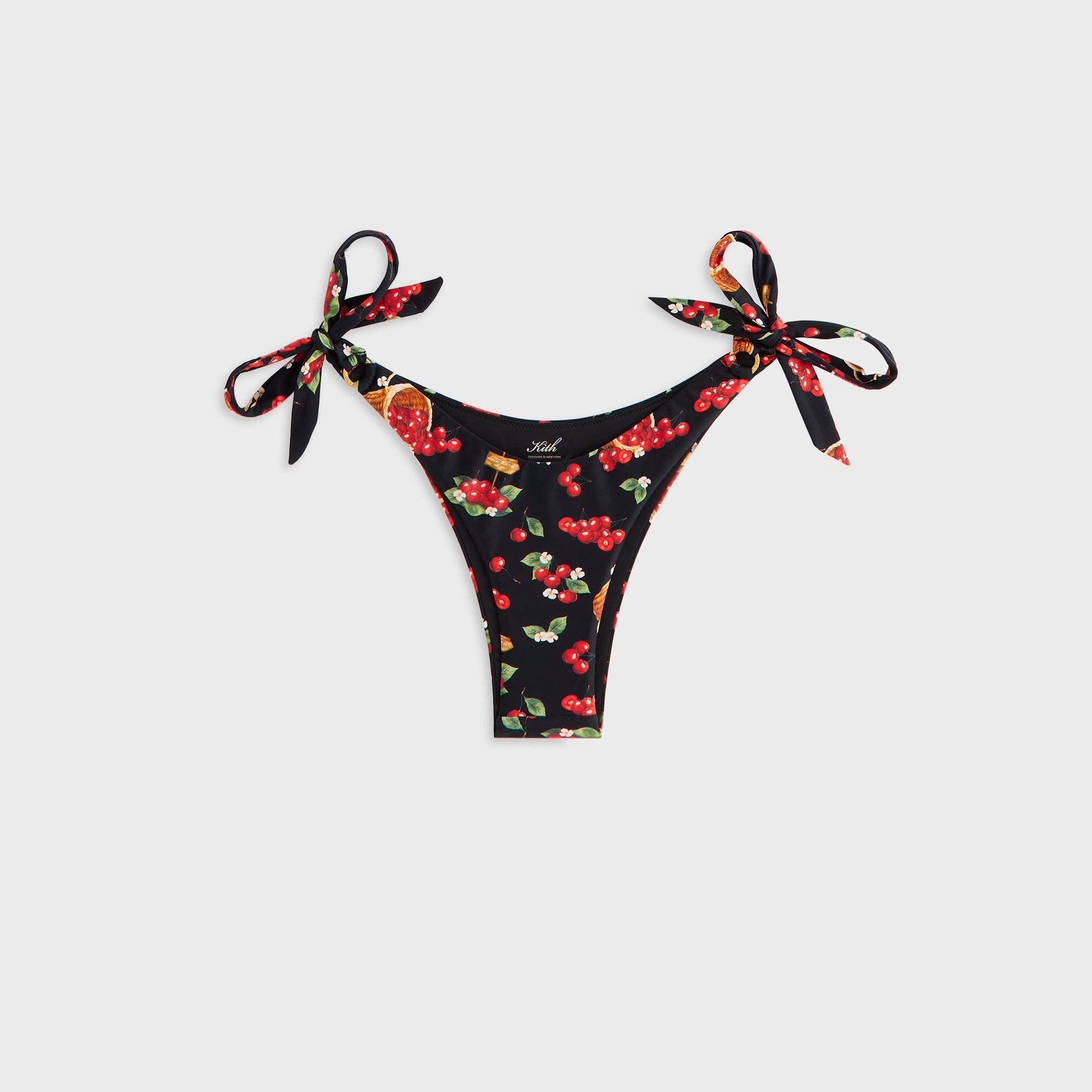 Kith Women Iris Cherry Tie Bottom - Black - PH