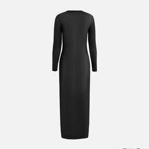 Kith Women Miki Mesh Midi Dress - Black