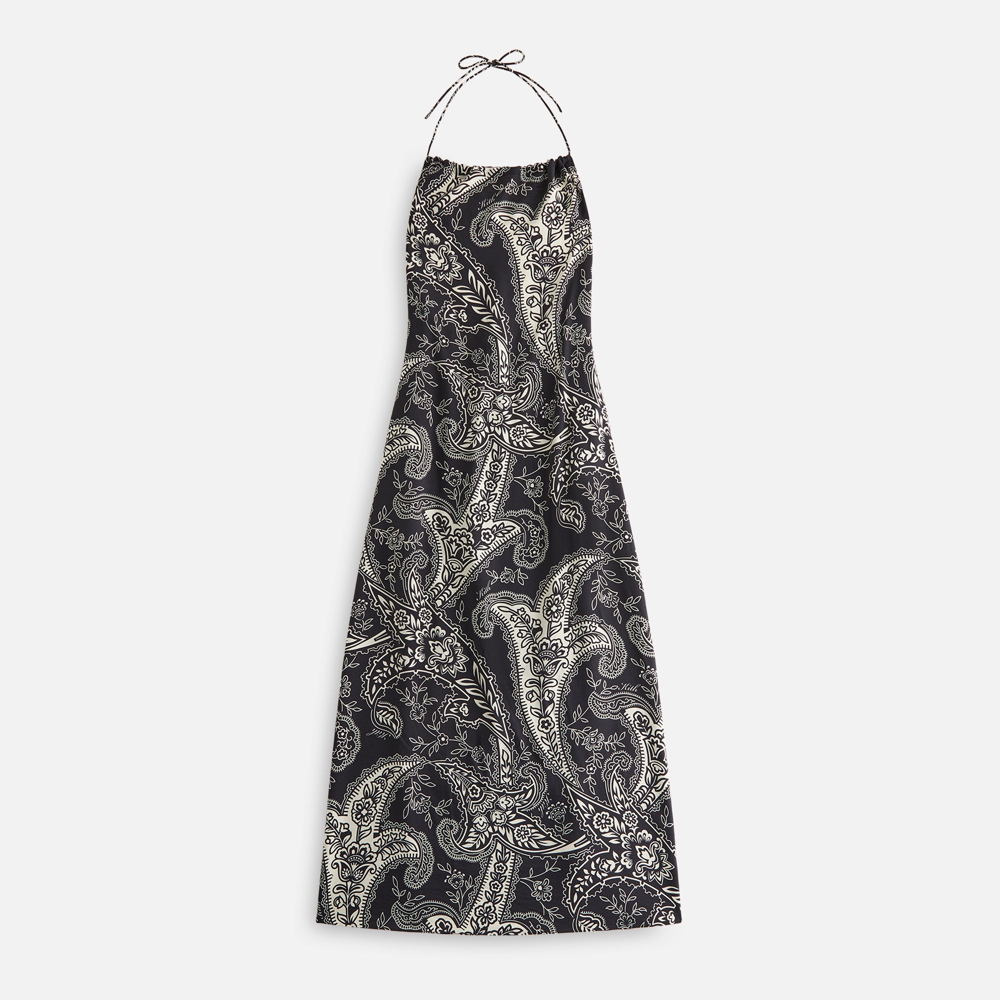 Kith Women Myra Paisley Halter Dress Black