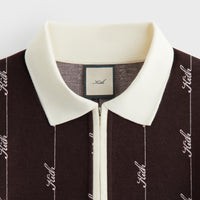 Kith Women Taylen Pique Logo Knit Dress - Incognito