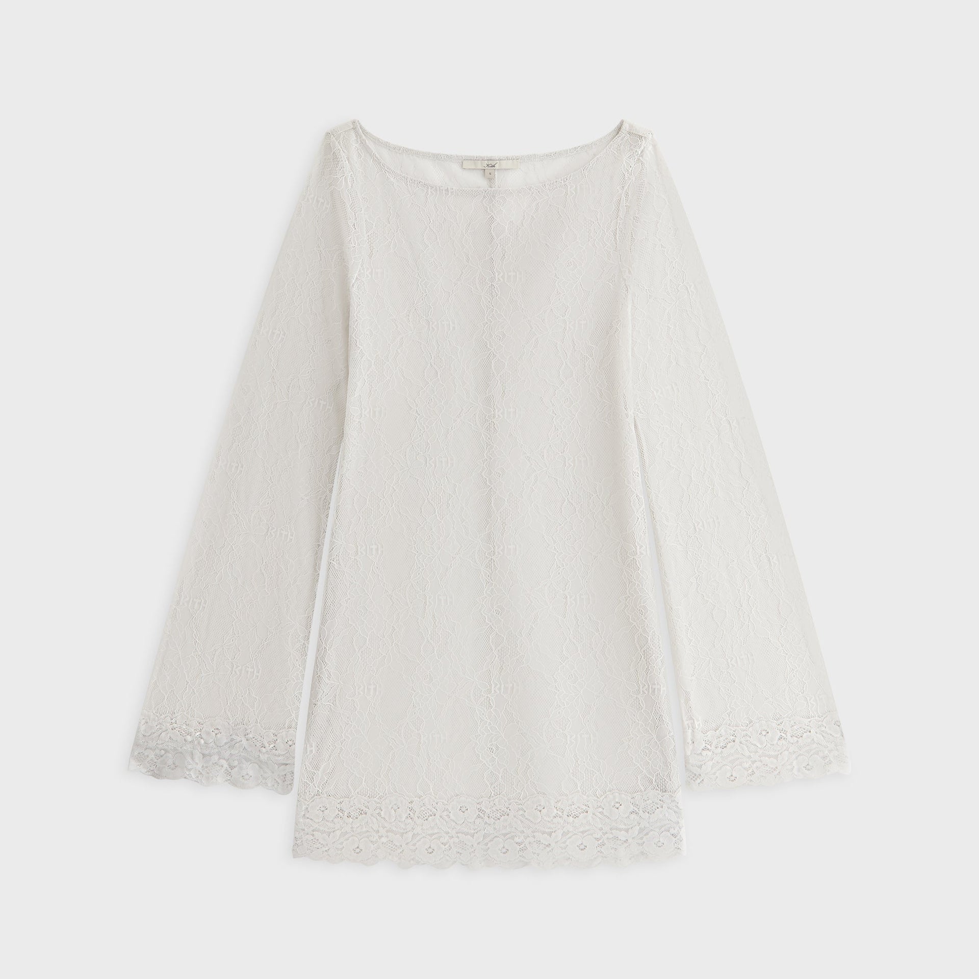 Lisa for Kith Women Odette Lace Mini Dress - Tin