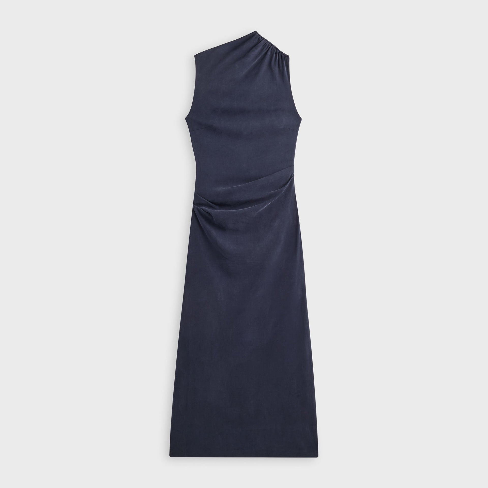 Kith Women Delphi Draped Sueded Gown - Black