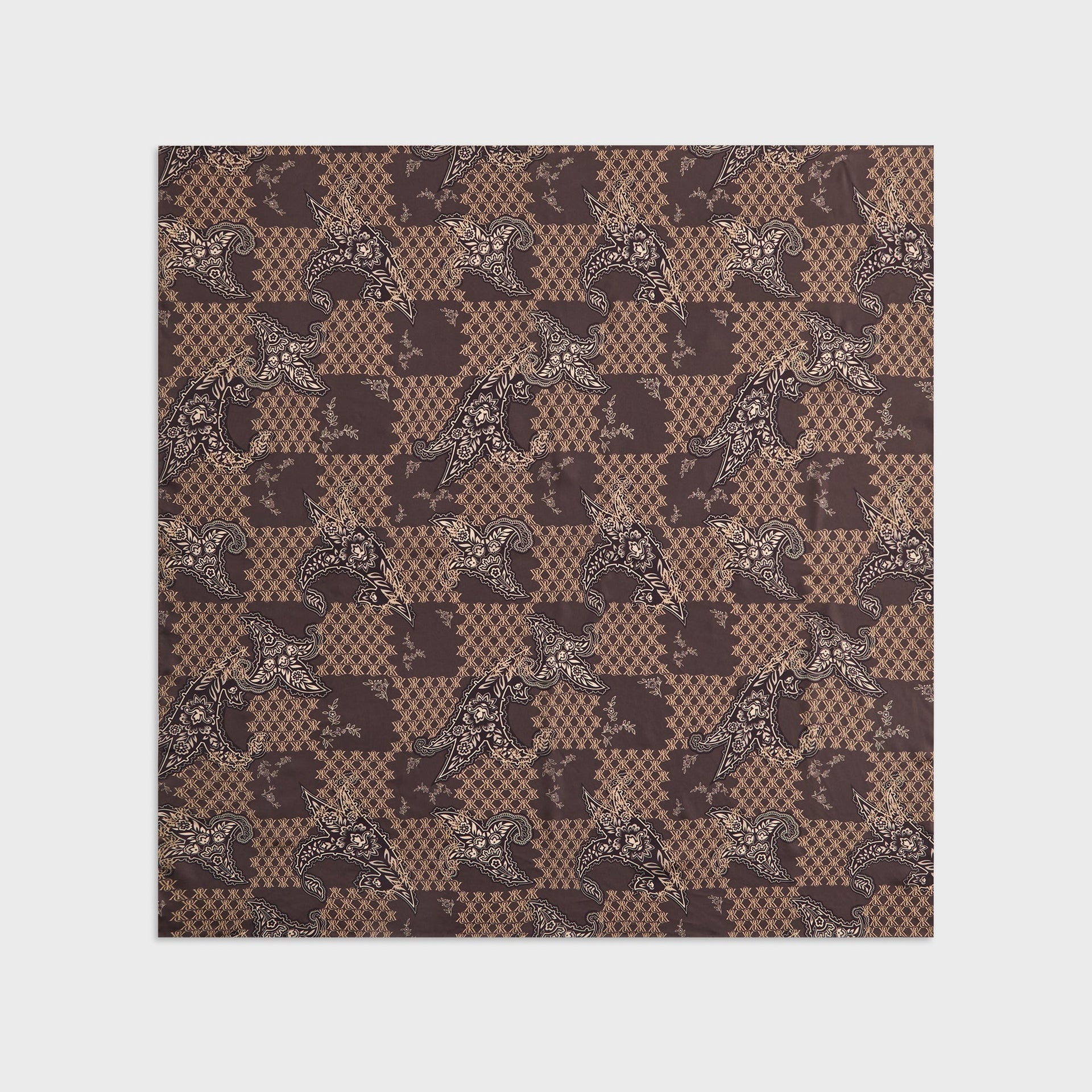 Kith Women Printed Silk Sarong - Brew