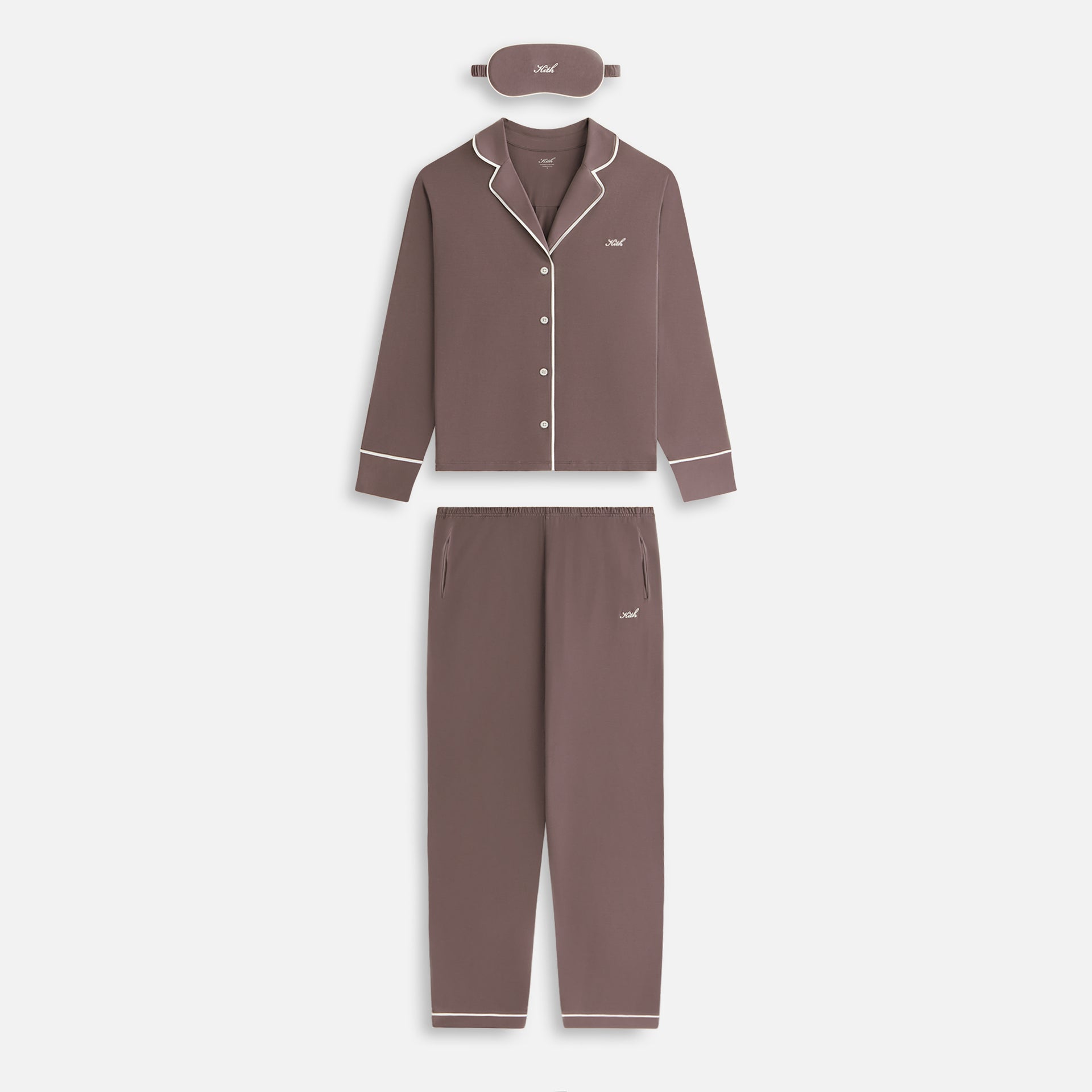 Kith Women Pajama Set - Aubergine