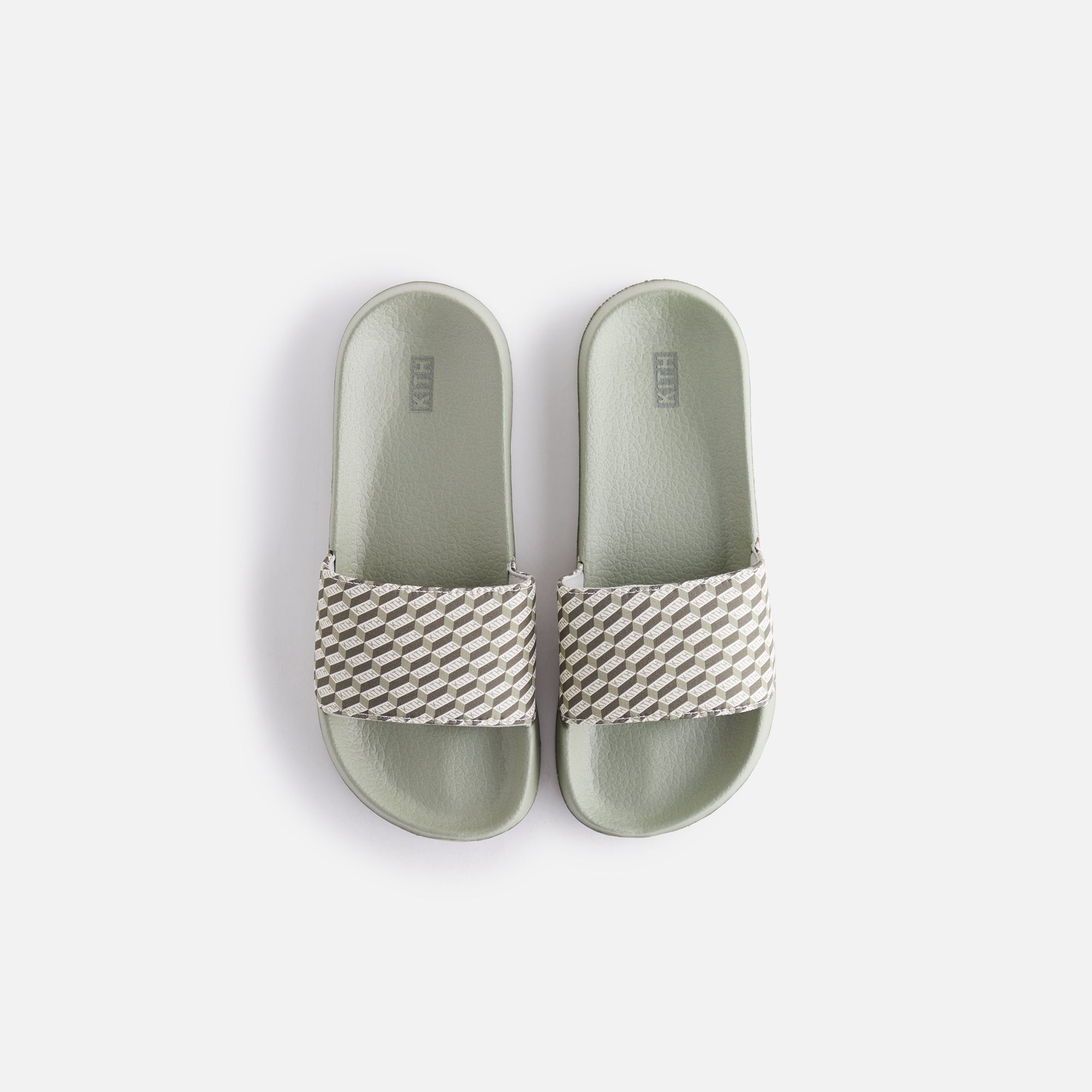 Kith Women Monogram Slides Verdant