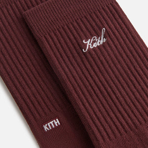 Kith Women Script Classic Crew Socks 3-Pack - Multi