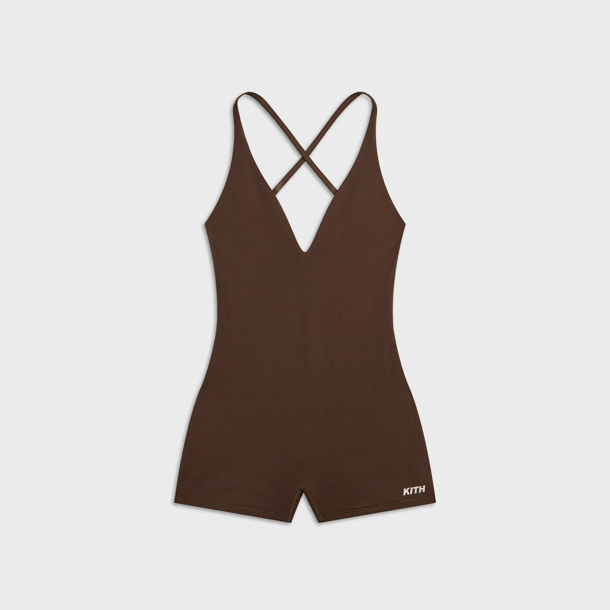 Kith Women Aire Plunge Cross Back Romper - Legacy - PH